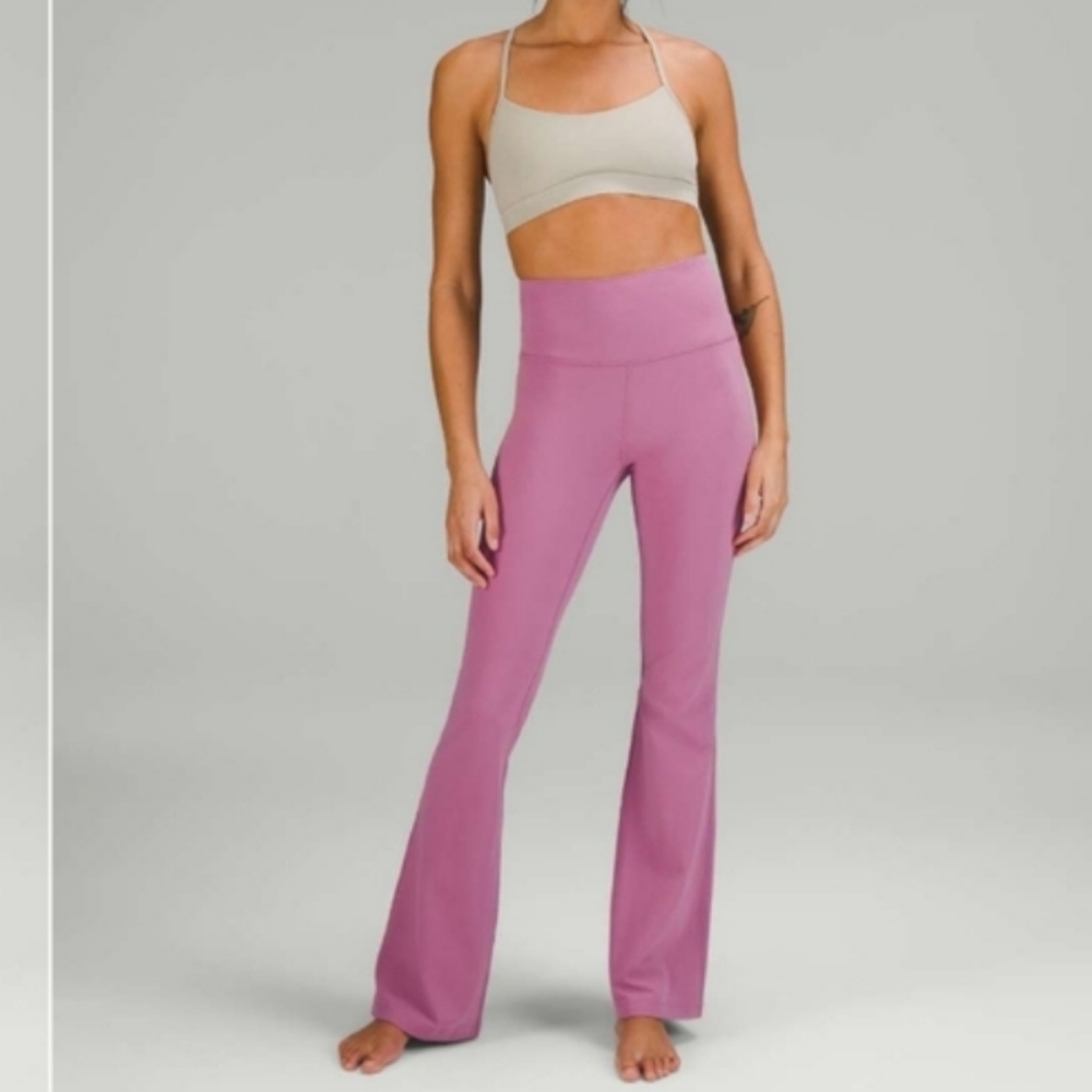 lululemon athletica Pink Flare Pants